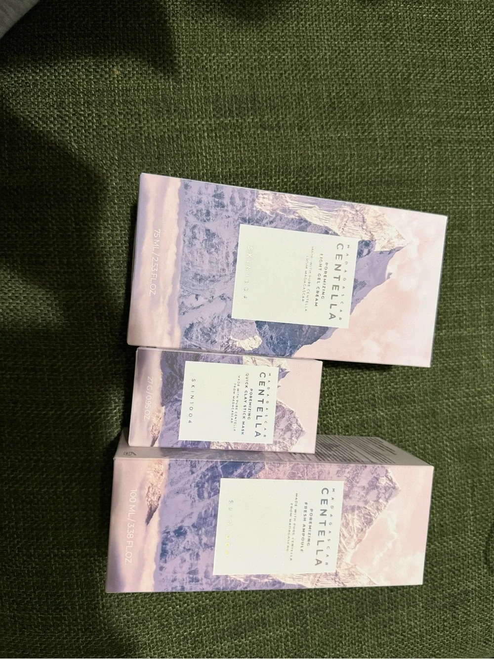 111SKIN Madagascar Centella Set in Lavender and White 🤩